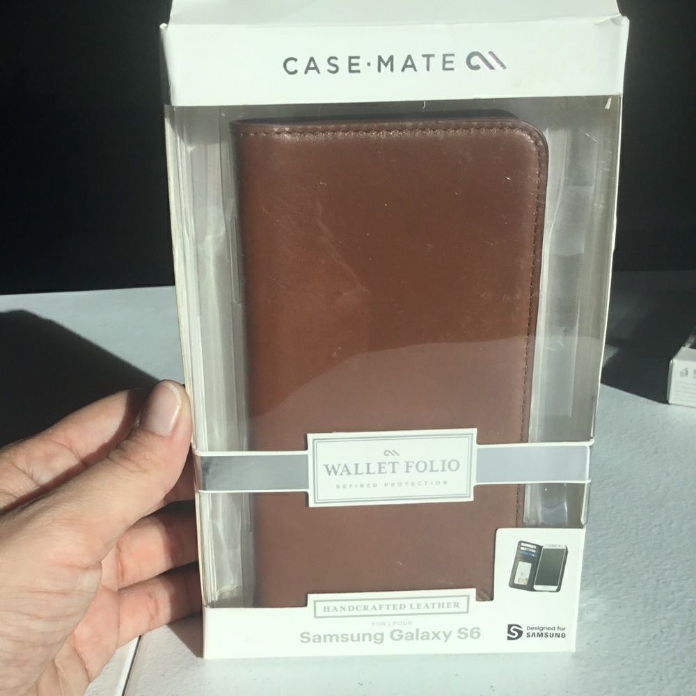 Samsung Galaxy Note 6 Leather Wallet Folio (L)